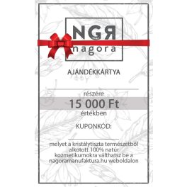 Ajándékkártya 15 000 Ft