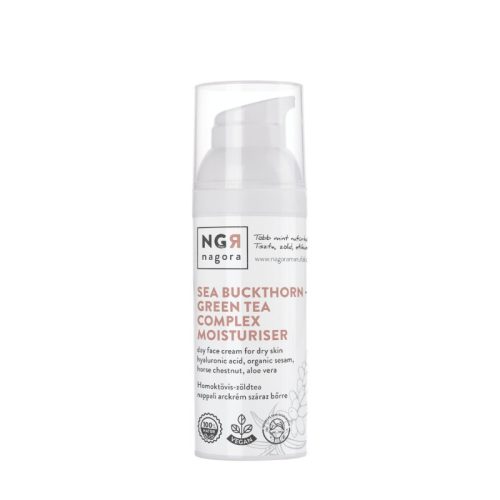 Sea buckthorn - Green tea moisturizer day cream for dry skin 50 ml