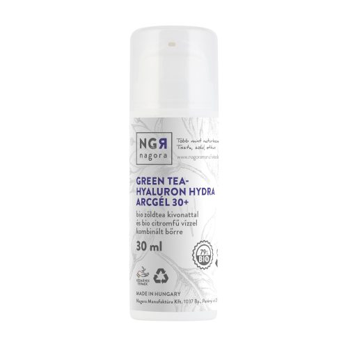 Green tea - hyaluron hydra arcgél kombinált bőrre 30ml