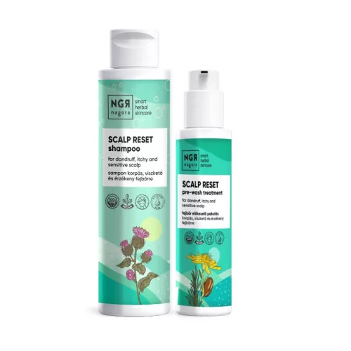 Scalp reset DUO sampon & pakolás korpás, seborrheás fejbőrre