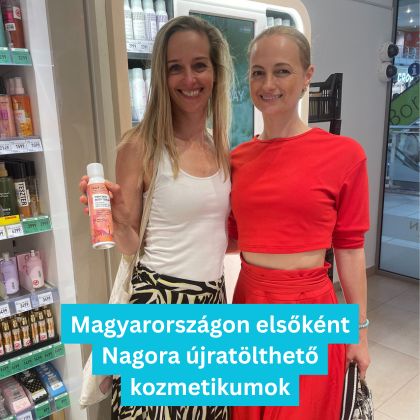Elsőként a világon: újratölthető Nagora deó & testszérum