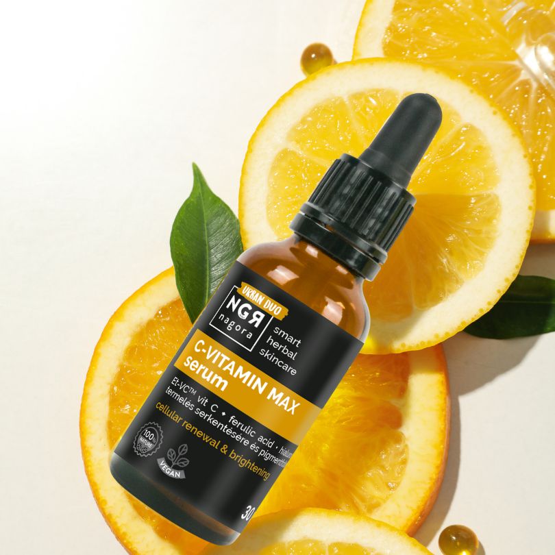 Pigmentfolt halványító C-vitaminos szérum
